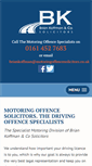 Mobile Screenshot of motoringoffencesolicitors.co.uk